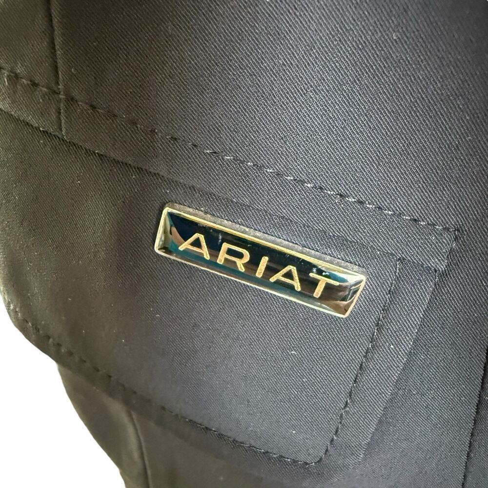 Ariat Pro Series Women's Bronte Show Coat Blazer US 8R Black Oldmoney Equestrian - Picture 3 of 16